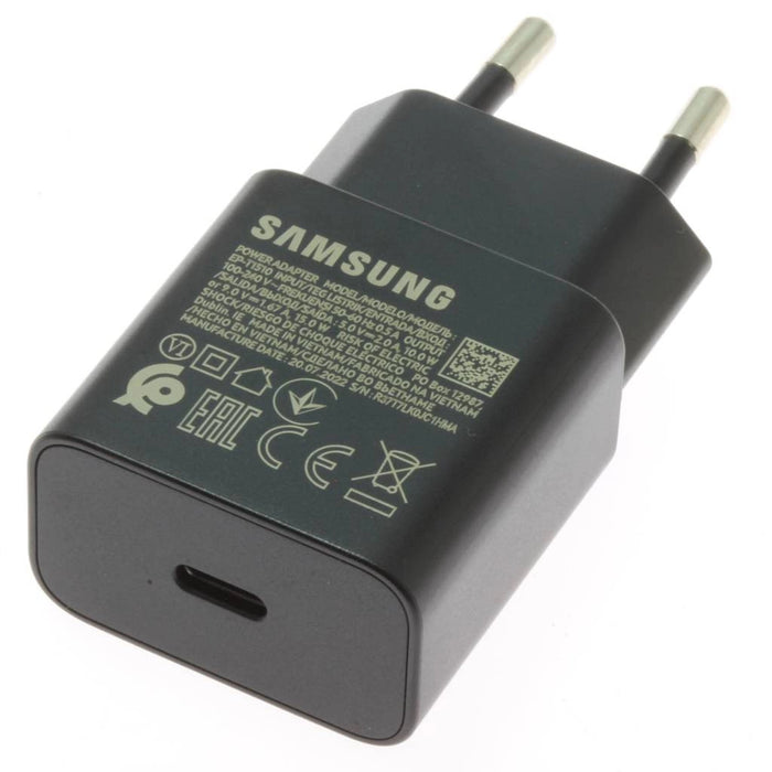 Samsung EP-T1510EBE 15W USB-C стенно зарядно (OOB Bulk - Replacement Packaging) - Черно