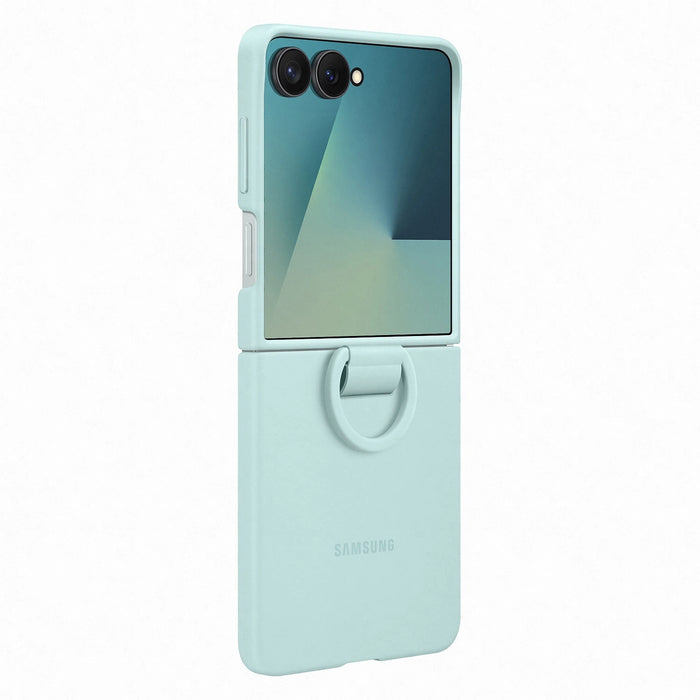Samsung Ring Case за Samsung Galaxy Z Flip7 - светло син