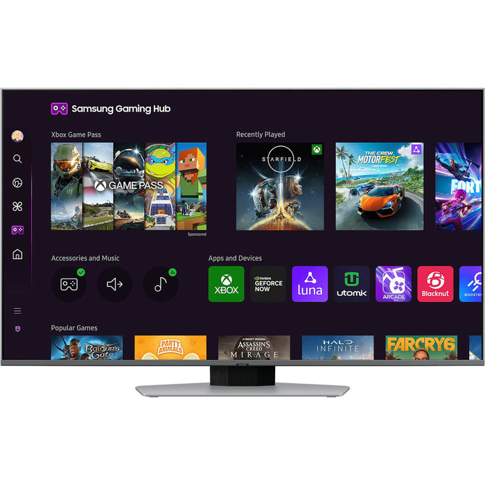 Смарт телевизор Samsung TQ50Q80D 4K Ultra HD QLED AMD FreeSync 50"