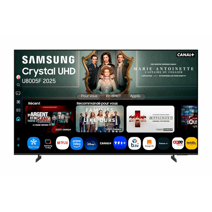 Смарт телевизор Samsung TU50U8075F 4K Ultra HD 50" LED ULED HDR HDR10+ Ultra HD 4K DVB-T2