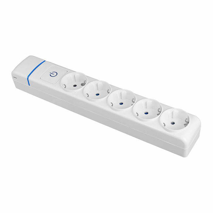 Контакт - 5 изхода с копче Solera 8005pil 250 V 16 A