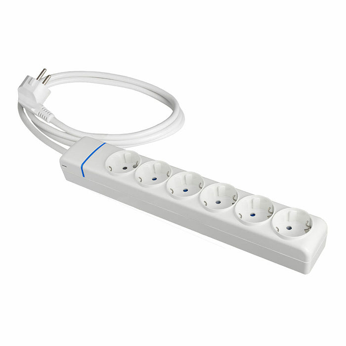 Табло с 6 гнезда с бутон за включване Solera 8016p 250 V 16 A (1,5 m)