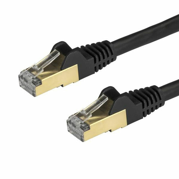 UTP категория 6 твърд мрежови кабел Startech 6ASPAT150CMBK 1,5 m Черен