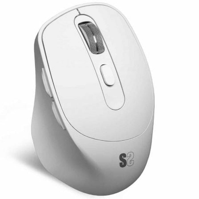 Мишка Subblim SUBMO-EDCON02 Бял 2400 dpi