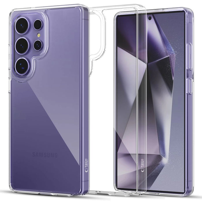 Хибриден калъф Tech-Protect Flexair за Samsung Galaxy S25 Ultra - прозрачен