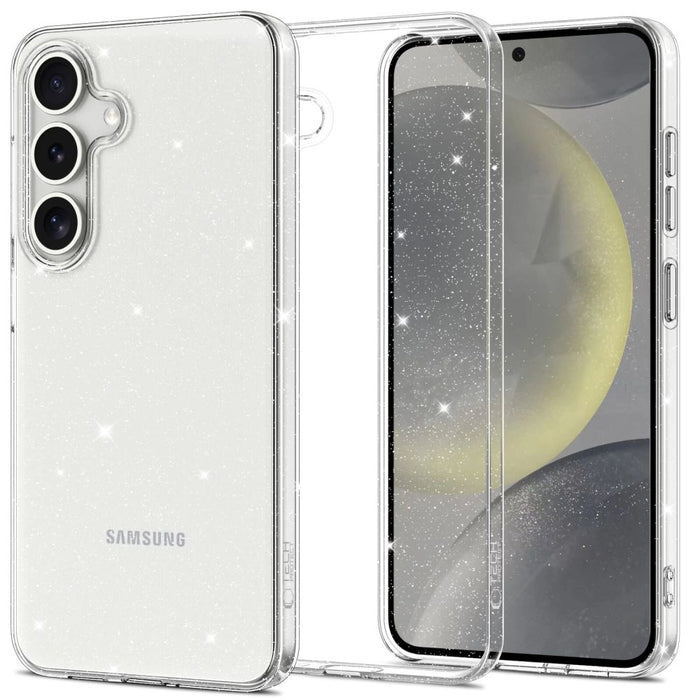 Калъф Tech-Protect FlexAir за Samsung Galaxy S25 - прозрачен с блясък
