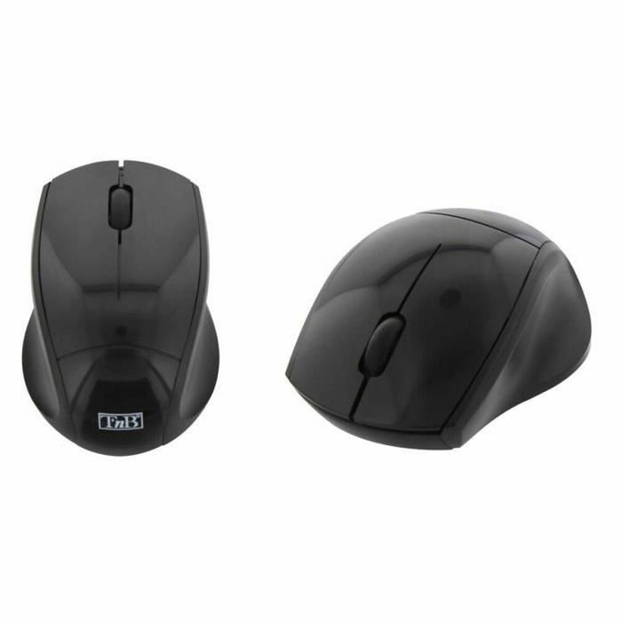 Мишка T'NB MM240B Черен 1600 dpi (1 броя)