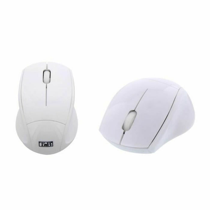 Мишка T'NB MM240W Бял 1600 dpi (1 броя)