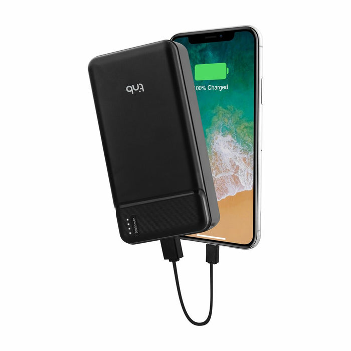 Преносима батерия Powerbank T'NB Черен 30000 mAh