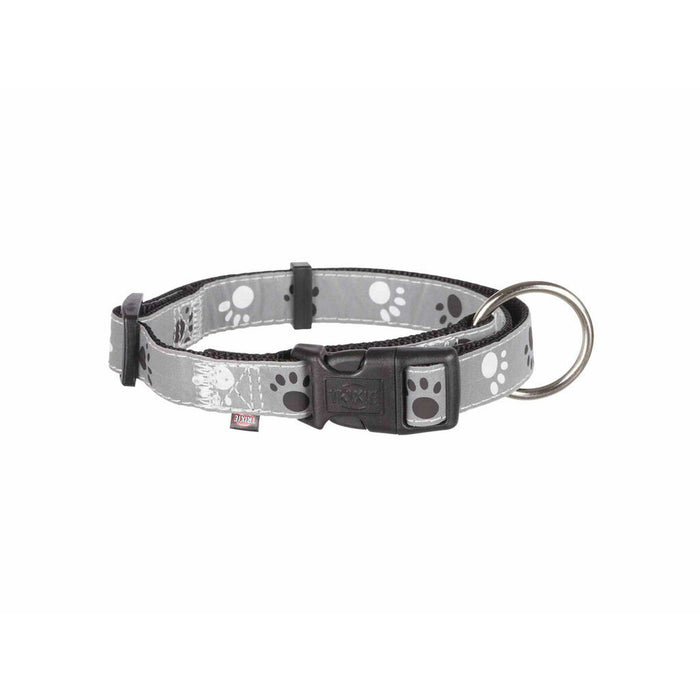 Кучешки Нашийник Trixie Silver Reflect Черен Сив XS/S 22-35 cm