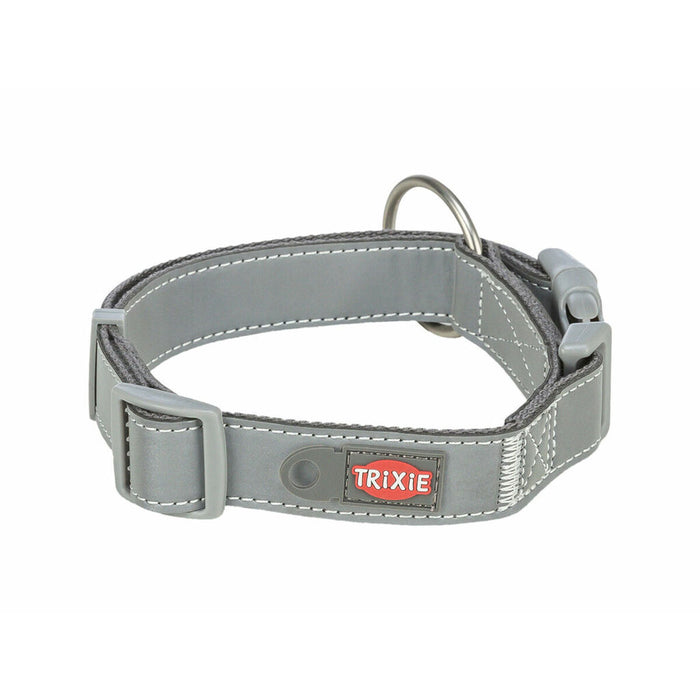 Кучешки Нашийник Trixie Premium Reflect Графит L/XL