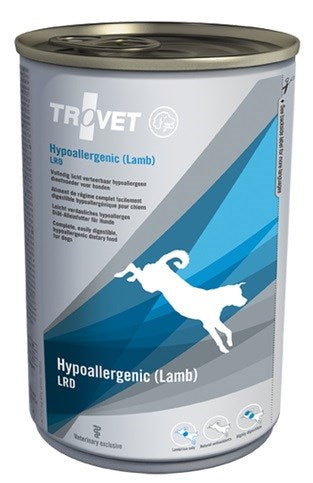 TROVET Hypoallergenic LRD с агнешко - Мокра храна за кучета - 400гр