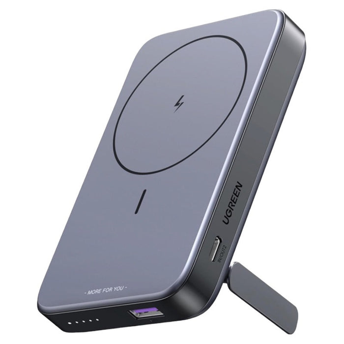 Преносима батерия Powerbank 10 000mAh WIRELESS,20W PB206 UGREEN - СИВ