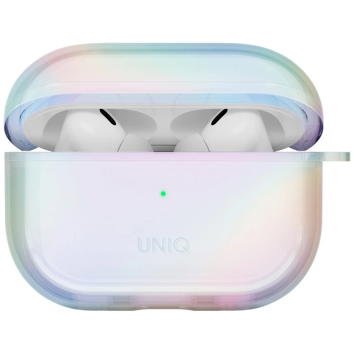 Уникален калъф Iridescia за AirPods Pro 2 Hang Case - Holo White
