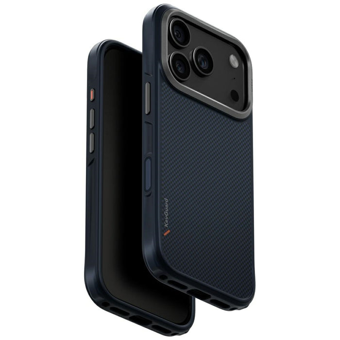 Калъф Uniq Keva за iPhone 17 Pro Magclick Charging - син