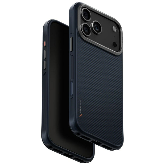 Калъф Uniq Keva за iPhone 17 Pro Max Magclick Charging - син