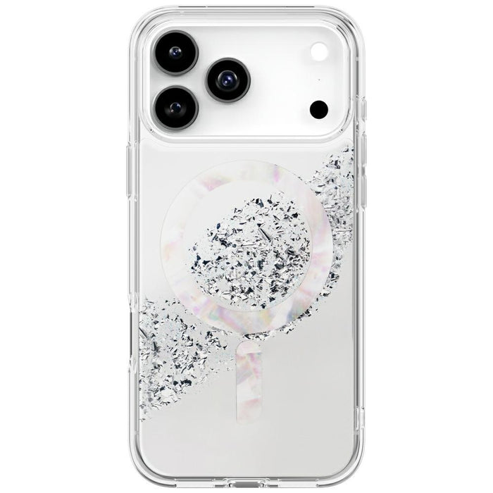 Uniq Coehl Crystelle калъф за iPhone 17 Pro Max Magnetic Charging - сребрист