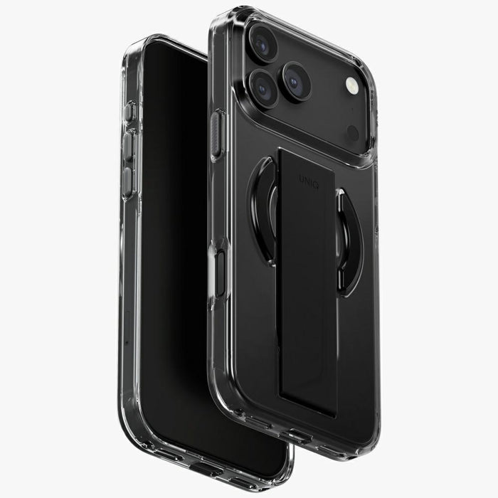 Uniq Heldro Air Case за iPhone 17 Pro Max Magclick Charging - черен