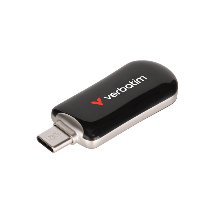 Verbatim Plectra USB-C флаш устройство черно 128GB