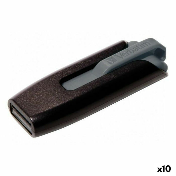 Флашка Verbatim V3 Store 'n' Go Черен 64 GB (10 броя)