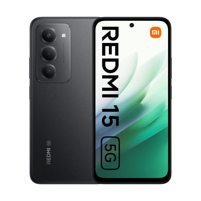 Смартфони Xiaomi Redmi 15 5G 6,9" Octa Core 8 GB RAM 256 GB Черен