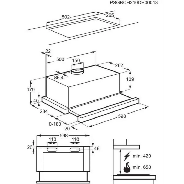 Абсорбатор Electrolux LFP326FB