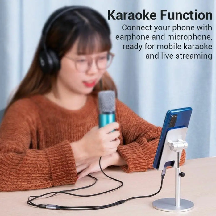 Адаптер за USB-C към Jack 3.5 mm Vention BGPHY