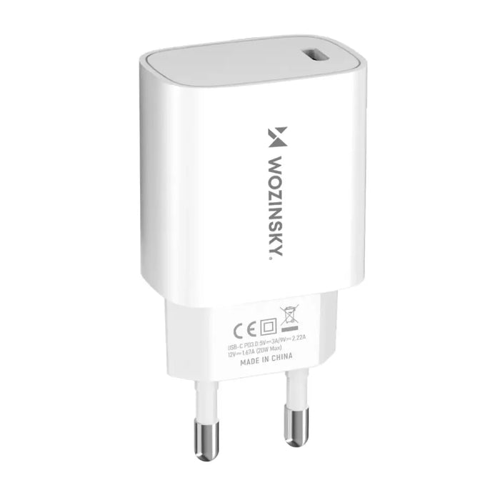 Адаптер Wozinsky WGWCCW 20W USB-C бял