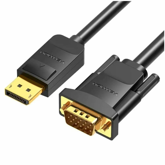 Адаптер за DisplayPort към VGA Vention HBLBH Черен 2 m