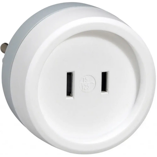 Адаптер за контакт Legrand 50385 USA/Евро 10А бял