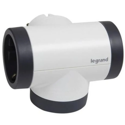 Адаптер за контакт Legrand 694522 шуко 2x бял