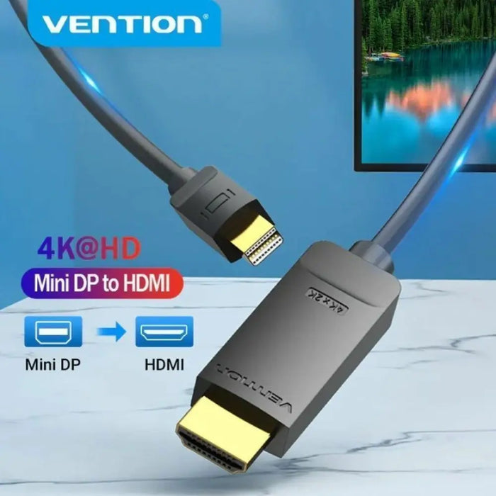 Адаптер за мини DisplayPort към HDMI Vention HAHBH Черен 2 m