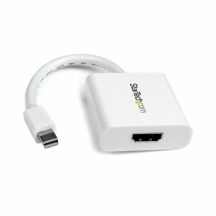 Адаптер за мини дисплей порт към HDMI Startech MDP2HDW Бял