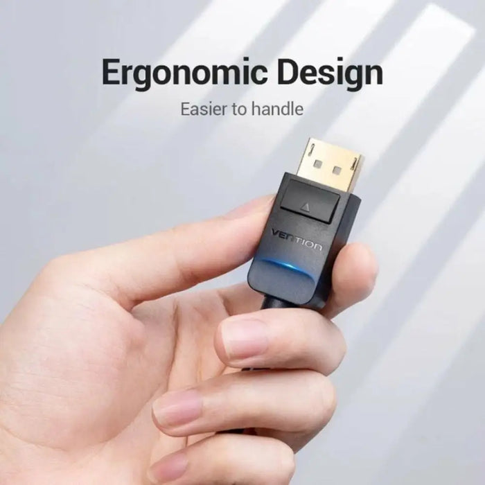 Адаптер за DisplayPort към VGA Vention HBLBH Черен 2 m