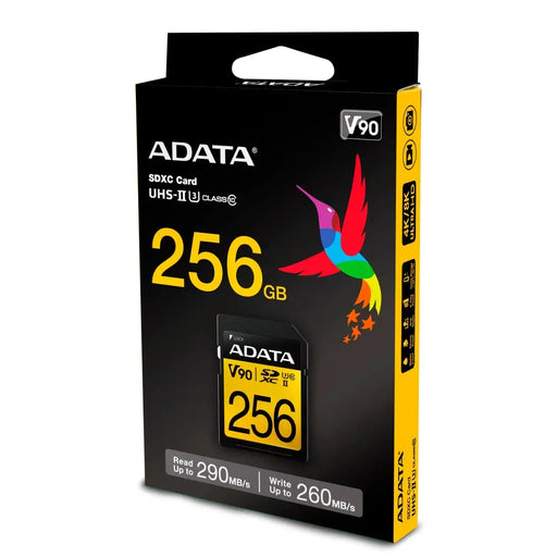 ADATA 256GB SDXC UHS-II U3 КЛАС 10