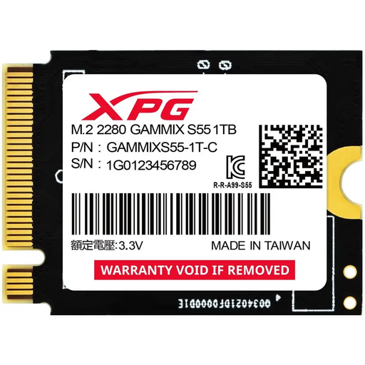 ADATA SSD GAMMIX S55 1TB Gen 4x4 2230