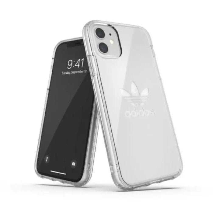 Adidas OR PC Case голямо лого за iPhone 11 - прозрачен