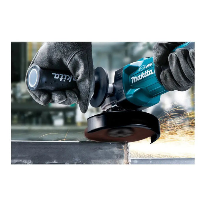 АКУМУЛАТОРЕН БЕЗЧЕТКОВ ЪГЛОШЛАЙФ MAKITA GA023GZ 40 V 125 мм