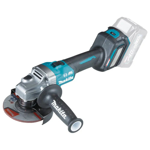 АКУМУЛАТОРЕН БЕЗЧЕТКОВ ЪГЛОШЛАЙФ MAKITA GA023GZ 40 V 125 мм