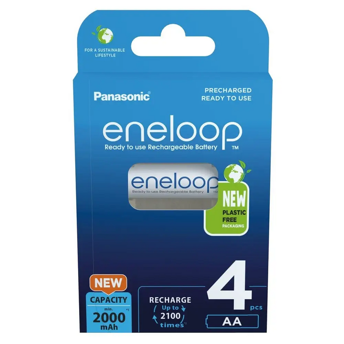 Акумулаторни батерии PANASONIC ENELOOP AA 2000 mAh 4 szt