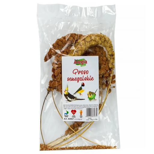 ALEGIA Сенегалско просо - лакомство за птици и гризачи