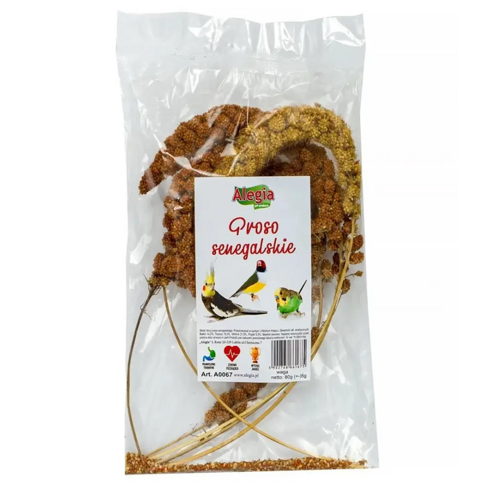 ALEGIA Сенегалско просо - лакомство за птици и гризачи