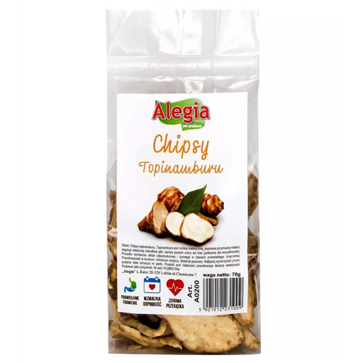 ALEGIA Чипс от ерусалимски артишок - лакомство за гризачи