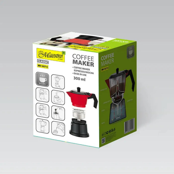 Алуминиева кафе машина Maestro MR-1657-6