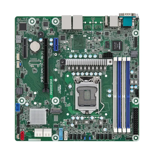 Asrock E3C252D4U дънна платка Intel C252 LGA 1200 (Socket