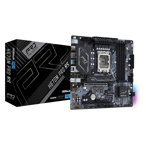 Asrock H670M Pro RS Intel H670 LGA 1700 micro ATX