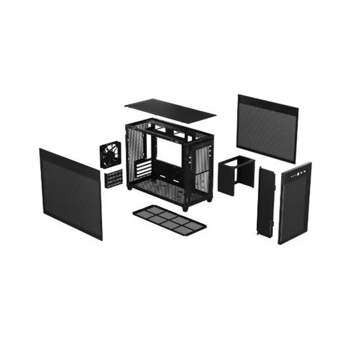 ASUS Prime AP201 MicroATX Mini Tower Черен