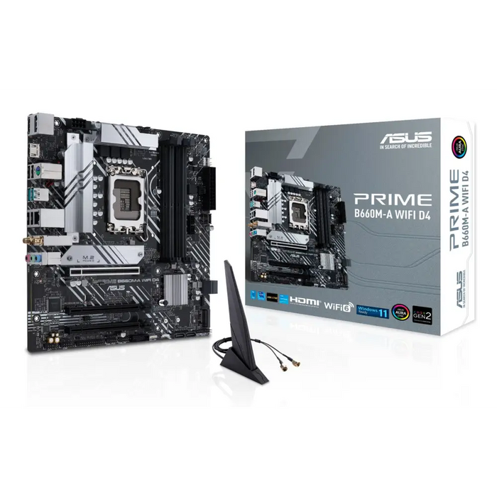 ASUS PRIME B660M-A WIFI D4 Intel B660 LGA 1700 micro ATX