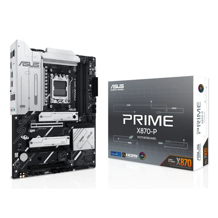 ASUS PRIME X870-P AMD X870 Socket AM5 ATX