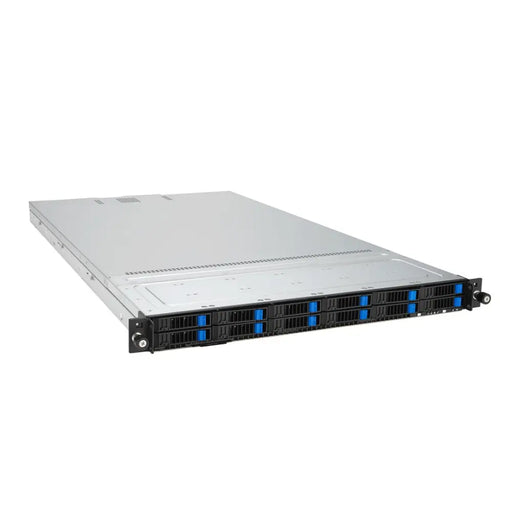 ASUS RS700A-E12-RS12U Socket SP5 Rack (1U) черен стомана